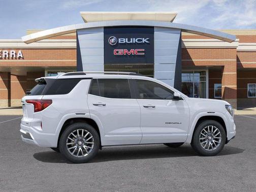 Glacier White Tricoat 2026 GMC Terrain Denali