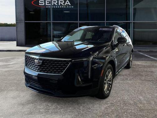 Stellar Black Metallic 2024 Cadillac XT4 Premium Luxury