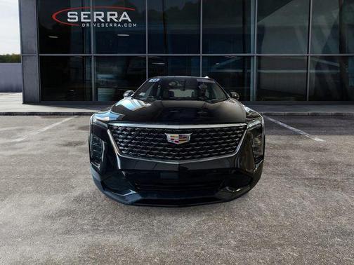Stellar Black Metallic 2024 Cadillac XT4 Premium Luxury