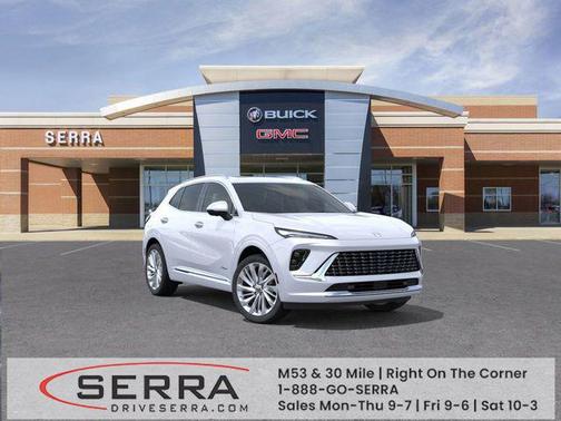 Iridescent White Tricoat 2026 Buick Envision Avenir AWD