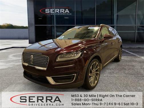 2019 Lincoln Nautilus Reserve