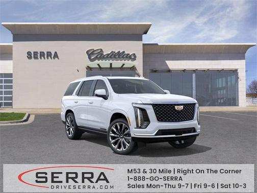 Vibrant White 2026 Cadillac Escalade Luxury