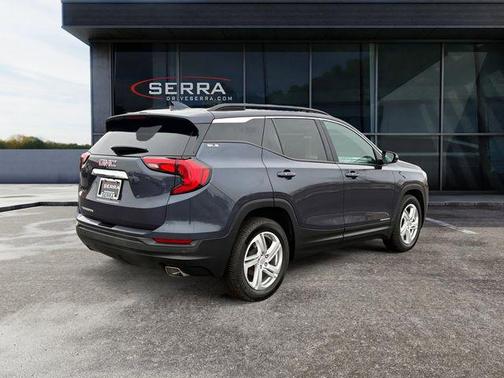 Blue Steel Metallic 2019 GMC Terrain SLE