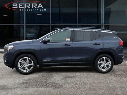 Blue Steel Metallic 2019 GMC Terrain SLE