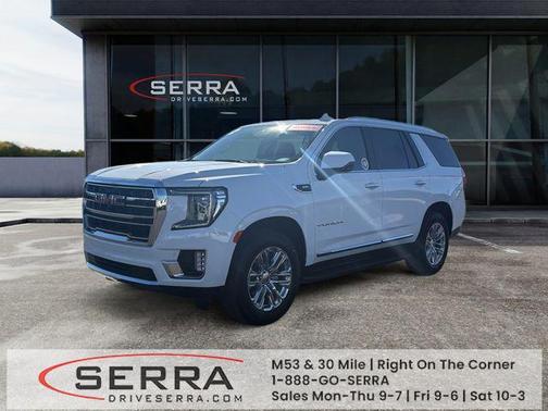 Summit White 2024 GMC Yukon SLT