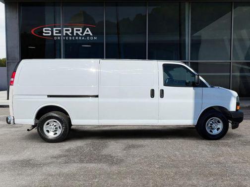 Summit White 2023 Chevrolet Express 2500 RWD 2500 Extended Wheelbase WT