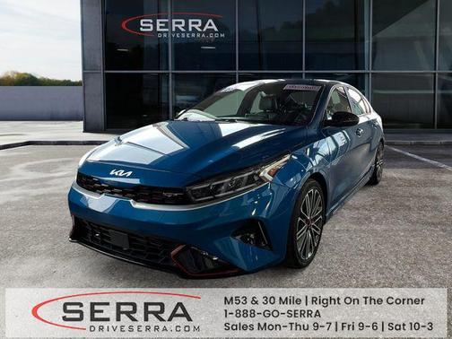 Sporty Blue 2023 Kia Forte GT