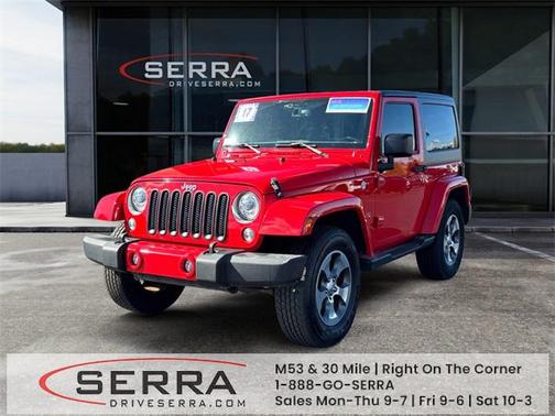 2017 Jeep Wrangler Sahara