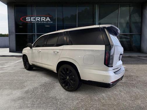 Crystal White Tricoat 2025 Cadillac Escalade Sport Platinum