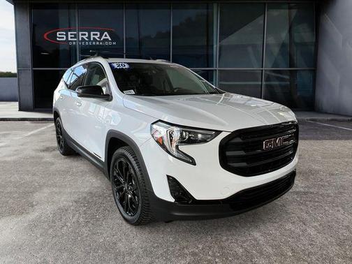 Summit White 2020 GMC Terrain SLT