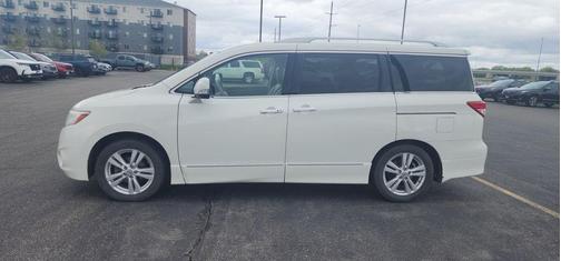 White Pearl 2013 Nissan Quest SL