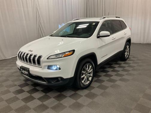 Bright White Clearcoat 2018 Jeep Cherokee Limited