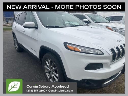 Bright White Clearcoat 2018 Jeep Cherokee Limited