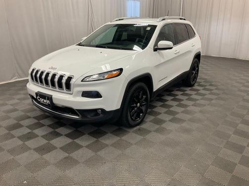 Bright White Clearcoat 2018 Jeep Cherokee Limited