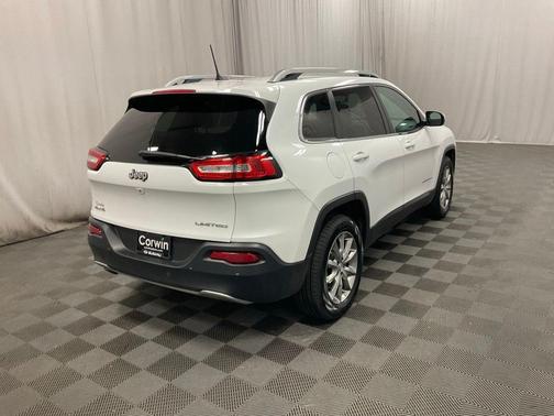 Bright White Clearcoat 2018 Jeep Cherokee Limited