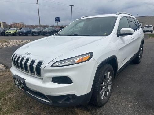 Bright White Clearcoat 2018 Jeep Cherokee Limited