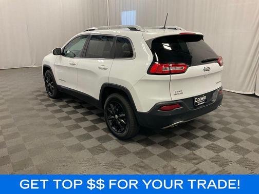 Bright White Clearcoat 2018 Jeep Cherokee Limited