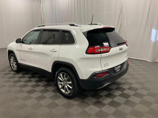 Bright White Clearcoat 2018 Jeep Cherokee Limited