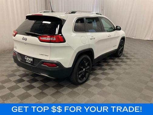 Bright White Clearcoat 2018 Jeep Cherokee Limited