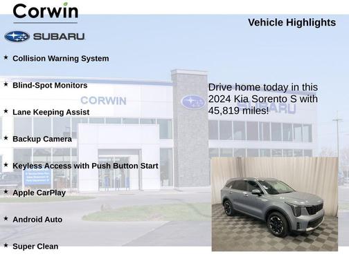 2024 Kia Sorento S