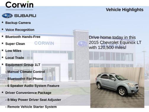 2015 Chevrolet Equinox 1LT