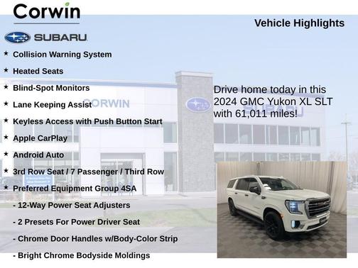 2024 GMC Yukon XL SLT