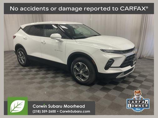 Summit White 2023 Chevrolet Blazer 2LT
