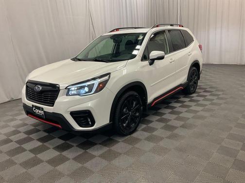 Crystal White Pearl 2021 Subaru Forester Sport
