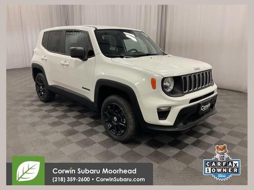 Alpine White Clearcoat 2023 Jeep Renegade Latitude