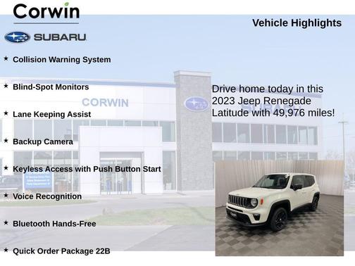 2023 Jeep Renegade Latitude