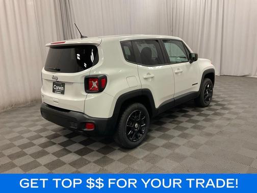 Alpine White Clearcoat 2023 Jeep Renegade Latitude