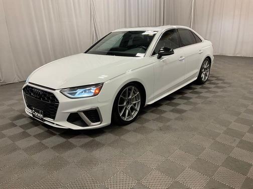Glacier White Metallic 2020 Audi A4 45 Premium