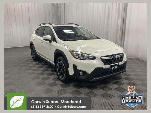 Crystal White Pearl 2022 Subaru Crosstrek Premium