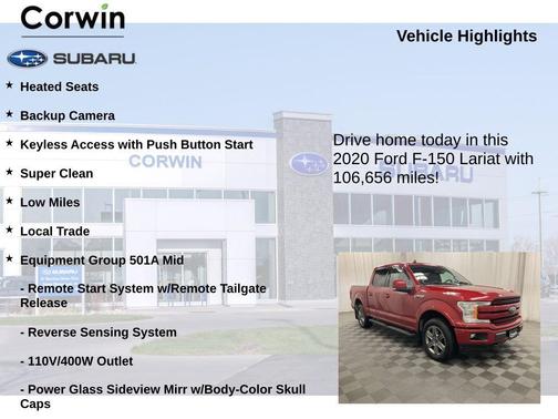 2020 Ford F-150 Lariat