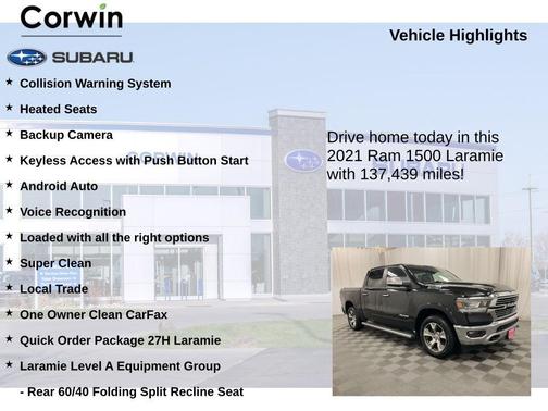 2021 RAM 1500 Laramie