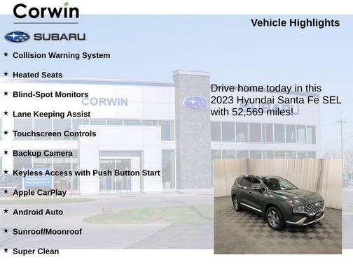 2023 Hyundai SANTA FE SEL