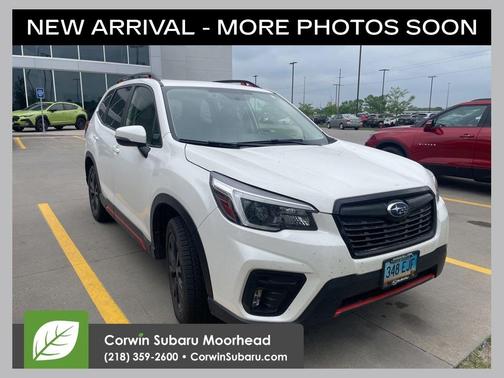 Crystal White Pearl 2021 Subaru Forester Sport