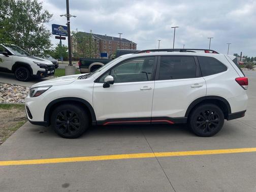 Crystal White Pearl 2021 Subaru Forester Sport