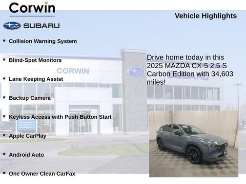 2025 Mazda CX-5 Carbon Edition