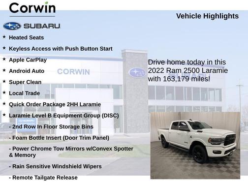 2022 RAM 2500 Laramie