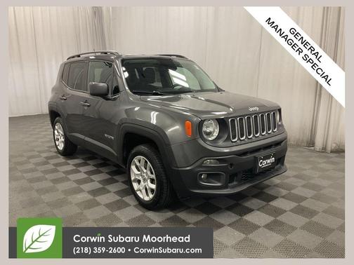 Granite Crystal Clearcoat Metallic 2017 Jeep Renegade Latitude