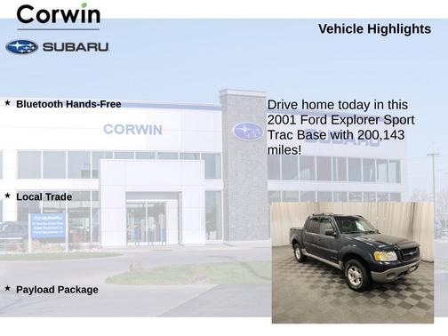 2001 Ford Explorer Sport Trac 