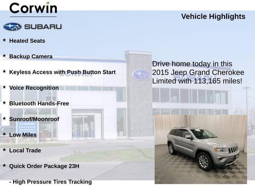 2015 Jeep Grand Cherokee Limited