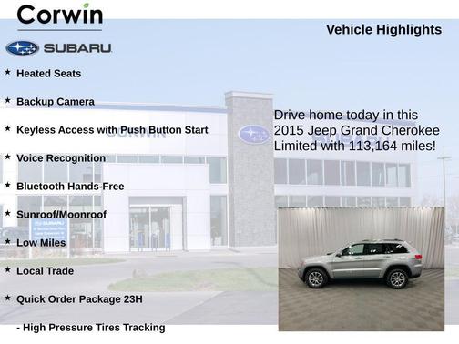 2015 Jeep Grand Cherokee Limited