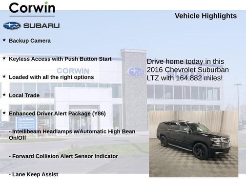 2016 Chevrolet Suburban LTZ