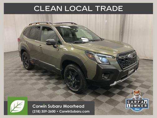 Autumn Green Metallic 2024 Subaru Forester Wilderness