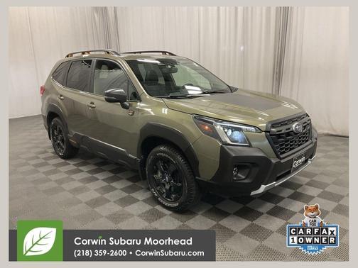 Autumn Green Metallic 2024 Subaru Forester Wilderness