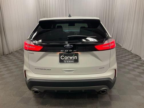 Star White 2024 Ford Edge Titanium