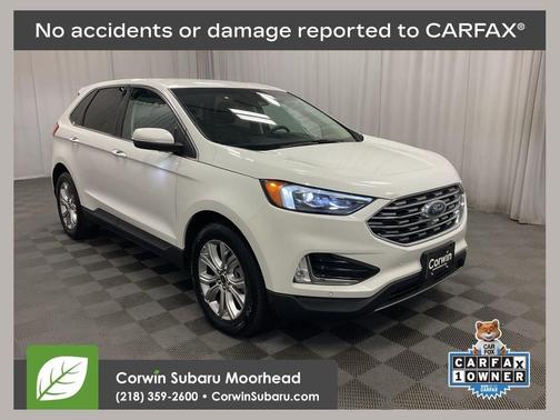 Star White 2024 Ford Edge Titanium SUV