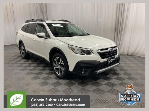 Crystal White Pearl 2020 Subaru Outback Limited
